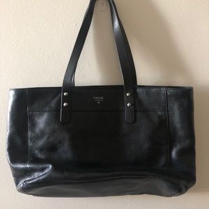 Fossil leather bag